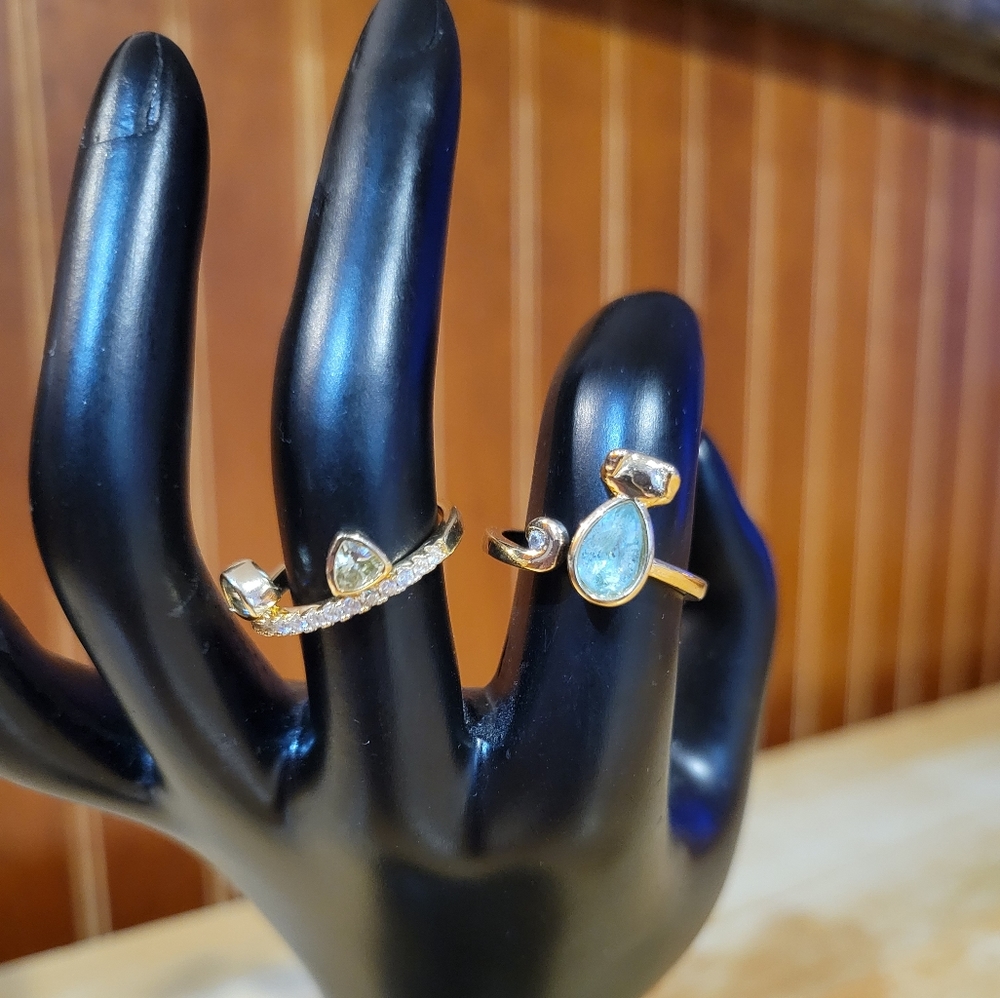 Kitty Rings Set of TWO